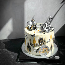 Load image into Gallery viewer, Bespoke cakes by Kaki Desserts featuring intricate designs and vibrant colors for special occasions.