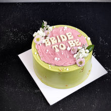 Load image into Gallery viewer, Elegant bespoke cake by Kaki Desserts, featuring intricate decorations and a variety of vibrant colors.