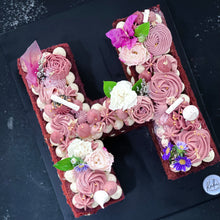 Load image into Gallery viewer, Letter Cakes