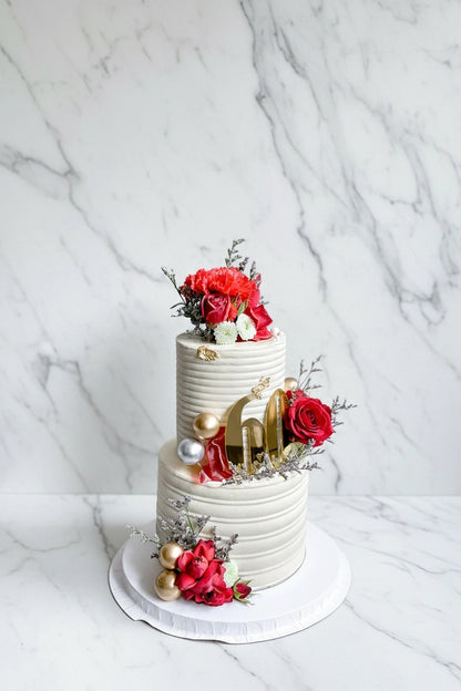 Anniversary/ Birthday Tier Cakes