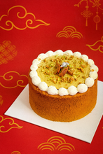 Load image into Gallery viewer, Pistachio honey in a jar by Kaki Desserts, showcasing a rich green color with visible pistachio pieces.
