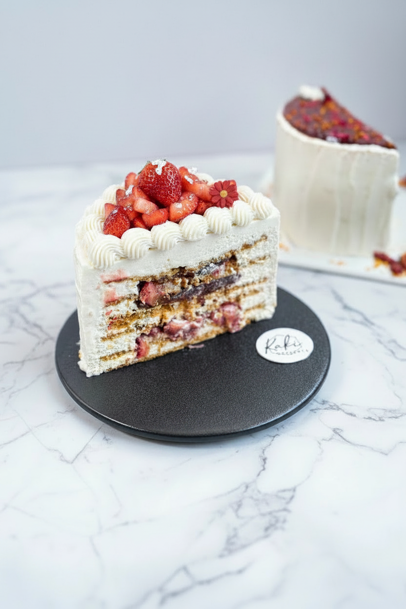 Honey Cake Slice – No Mom Lettering